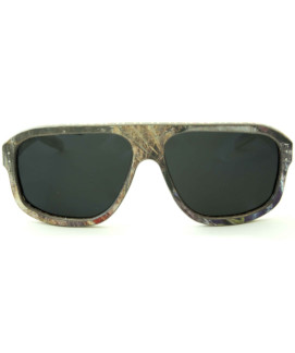 5-0 Grey Recycled Skateboard Glasses Front (Thumbnail)
