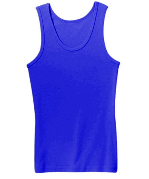 Ladies' Stringer Vest Front (Royal Blue)