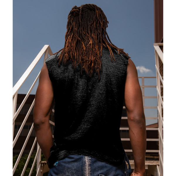 Men's Muscle Tee Back (Black)