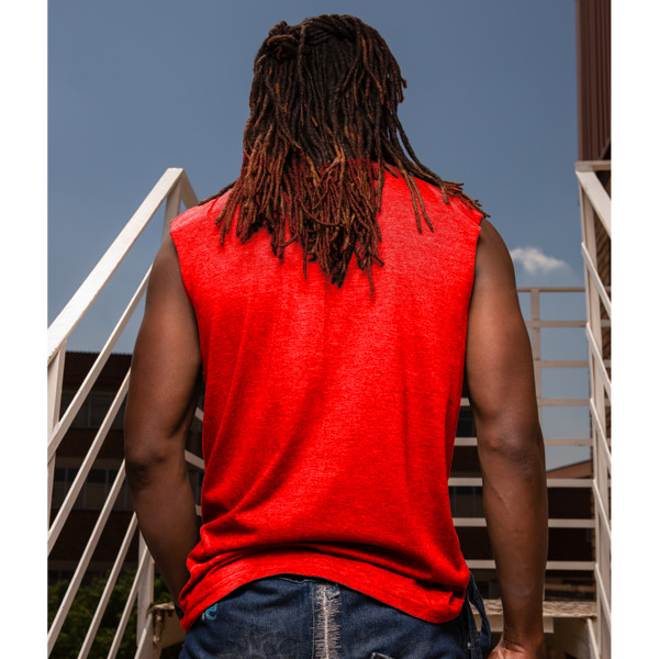 Men's Muscle Tee Back (Red)