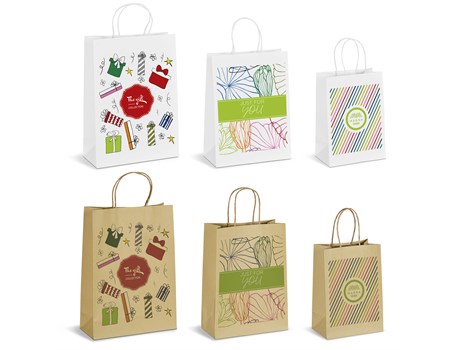 Sample Pack - Branded Custom Gift Bags