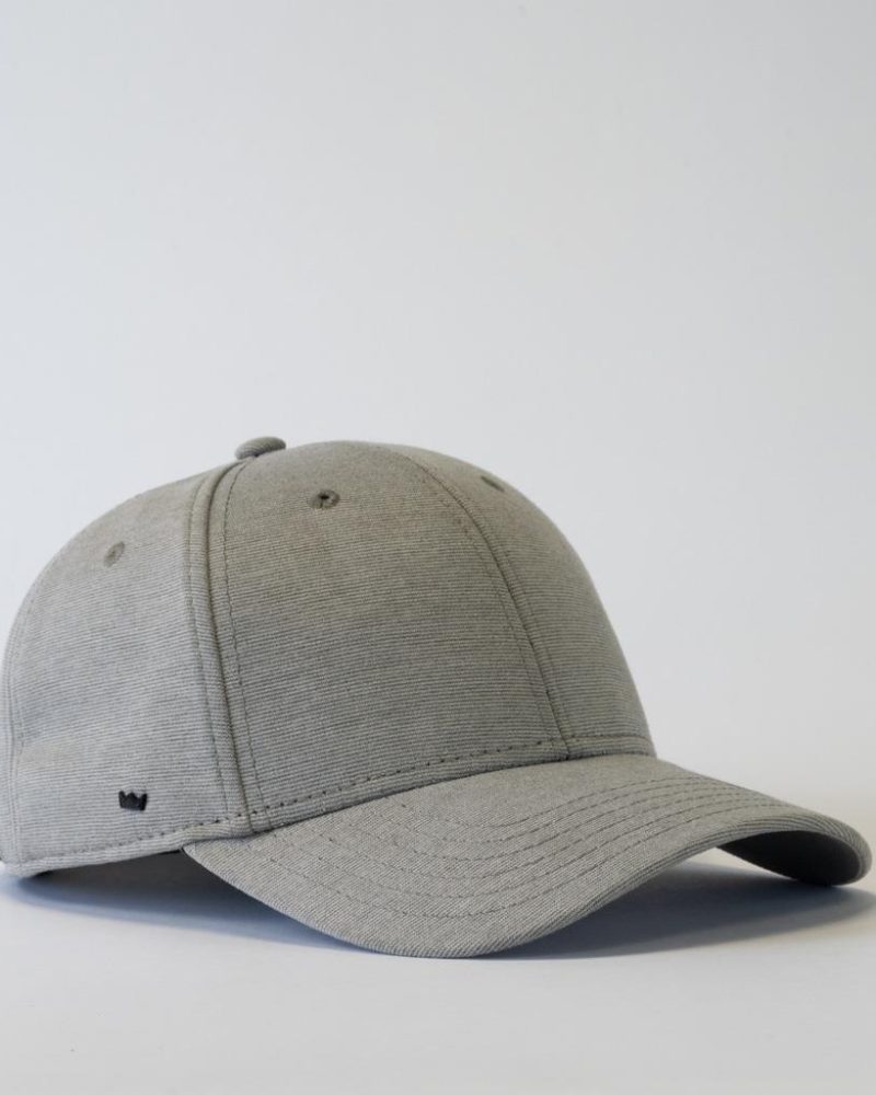 6 PANEL POLYESTER/RAYON CAP WITH ANTI-BACTERIAL SWEATBAND