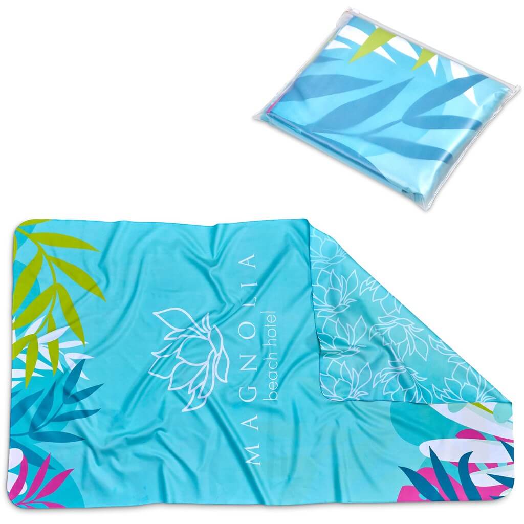 Hoppla Hula Beach Towel (Double-Sided Branding) - SoaS