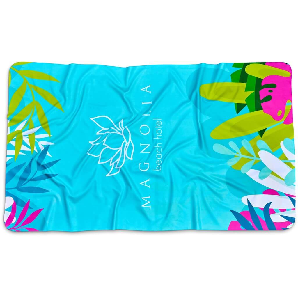 Hoppla Hula Beach Towel (Double-Sided Branding) - SoaS