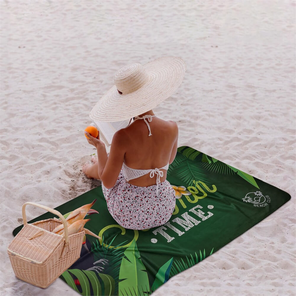 Hoppla Hula Beach Towel (Single-Sided Branding) - SoaS