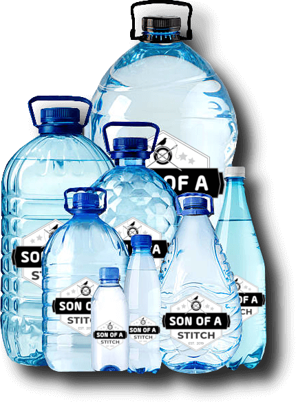 SoaS Custom-Branded Plastic Water Bottles SoaS Custom-Branded Plastic Water Bottles